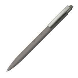 ELLE SOFT, ручка шариковая, серый, металл, синие чернила, Цвет: серый