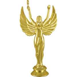 2361-250 Фигура Ника с факелом, золото, Цвет: Золото