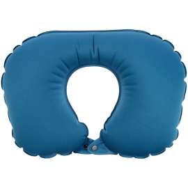 Дорожная подушка Pumpe, синяя, Цвет: синий, Размер: подушка: 40х28x14 с, изображение 3