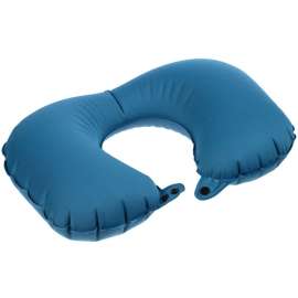 Дорожная подушка Pumpe, синяя, Цвет: синий, Размер: подушка: 40х28x14 с, изображение 2