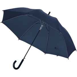 Зонт-трость Promo, темно-синий, Цвет: синий, темно-синий