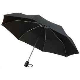 Зонт складной Comfort, черный, Цвет: черный