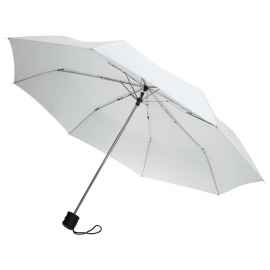 Зонт складной Basic, белый, Цвет: белый