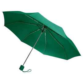 Зонт складной Basic, зеленый, Цвет: зеленый