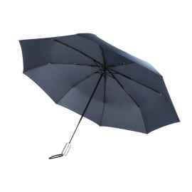Зонт складной Fiber, темно-синий, Цвет: синий, темно-синий