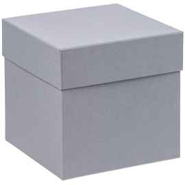 Коробка Cube, S, серая, Цвет: серый