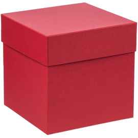 Коробка Cube, S, красная, Цвет: красный