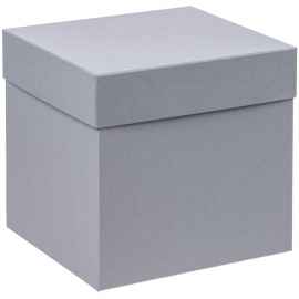 Коробка Cube, M, серая, Цвет: серый