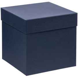 Коробка Cube, M, синяя, Цвет: синий