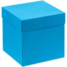 Коробка Cube, S, голубая, Цвет: голубой