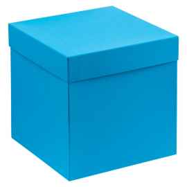 Коробка Cube, L, голубая, Цвет: голубой