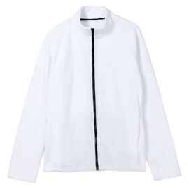 Куртка флисовая унисекс Manakin, белая, размер ХS/S, Цвет: белый, Размер: XS/S