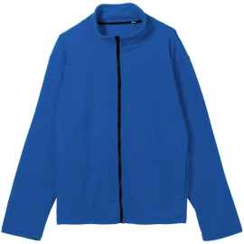 Куртка флисовая унисекс Manakin, ярко-синяя, размер ХS/S, Цвет: синий, Размер: XS/S