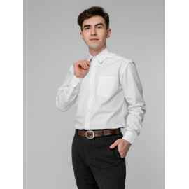 Рубашка мужская с длинным рукавом Collar, белая, размер 42; 176, Цвет: белый, Размер: 42 / 176