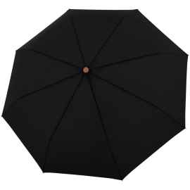 Зонт складной Nature Magic, черный, Цвет: черный