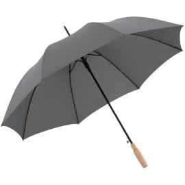 Зонт-трость Nature Stick AC, серый, Цвет: серый