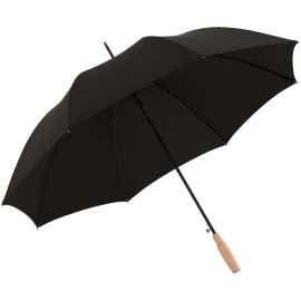 Зонт-трость Nature Stick AC, черный, Цвет: черный