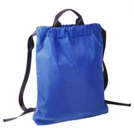Рюкзак RUN, синий, 48х40см, 100% нейлон, Цвет: синий