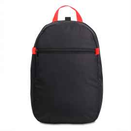 Рюкзак INTRO, красный/чёрный, 100% полиэстер, Цвет: красный, черный