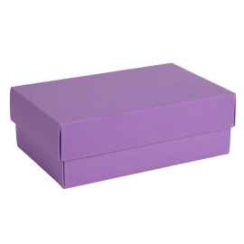 Коробка картонная, 'COLOR' 11,5*6*17 см, фиолетовый, Цвет: фиолетовый
