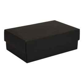 Коробка картонная, 'COLOR' 11,5*6*17 см,черный, Цвет: Чёрный