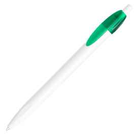 X-1, ручка шариковая, зеленый/белый, пластик, Цвет: зеленый, белый