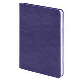 Ежедневник недатированный Duncan, А5,  фиолетовый, белый блок, Цвет: фиолетовый