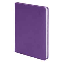 Ежедневник недатированный Campbell, А5, фиолетовый, белый блок, Цвет: фиолетовый