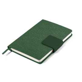 Ежедневник недатированный Mod, А5, зеленый, кремовый блок, Цвет: зеленый