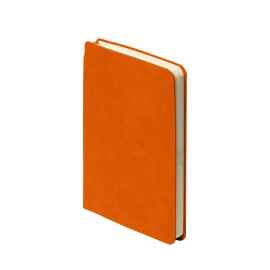 Ежедневник недатированный SALLY, A6, оранжевый, кремовый блок, Цвет: оранжевый