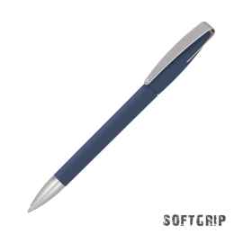 Ручка шариковая COBRA SOFTGRIP MM, темно-синий, Цвет: темно-синий