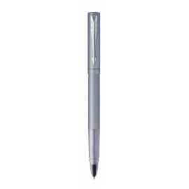 Ручка-роллер Parker Vector XL Silver Blue CT, цвет чернил black, стержень: F, в подарочной упаковке.