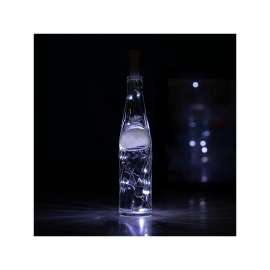 Пробка-гирлянда для бутылки, белый, Цвет: белый, изображение 4