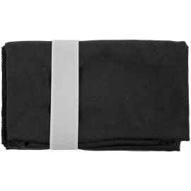 Спортивное полотенце Vigo Small, черное, Цвет: черный, Размер: полотенце: 50x80 с