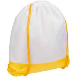 Рюкзак детский Classna, белый с желтым, Цвет: белый, желтый, Размер: 32х35 см