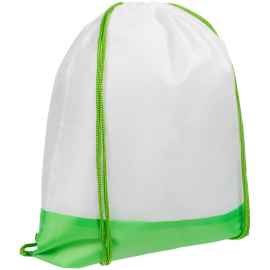 Рюкзак детский Classna, белый с зеленым, Цвет: белый, зеленый, Размер: 32х35 см
