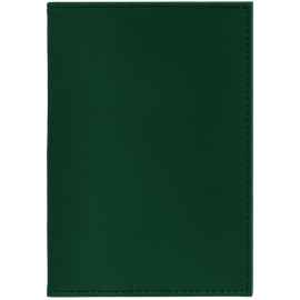 Обложка для паспорта Shall, зеленая, Цвет: зеленый