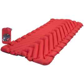 Надувной коврик Insulated Static V Luxe, красный, Цвет: красный