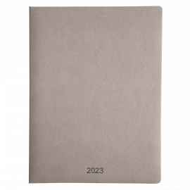 Еженедельник, датированный 2023, серый Vienna , Цвет: серый