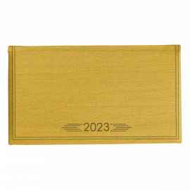 Еженедельник, датированный 2023, желтый Wood , Цвет: желтый