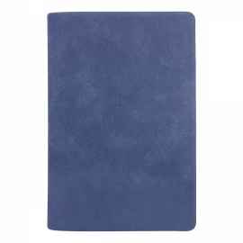 Ежедневник полудатированный, синий Soft , Цвет: синий
