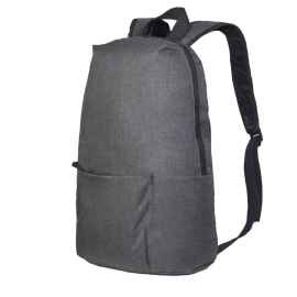 Рюкзак BASIC, серый меланж, 27x40x14 см, oxford 300D, Цвет: серый меланж