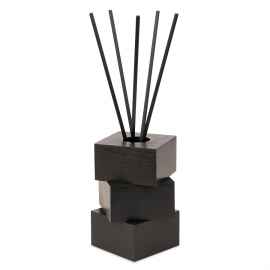 Парфюм для интерьера с аромадиффузором по мотивам African,100мл, палочки в комплекте (5шт), дерево, Цвет: черный, аромат African