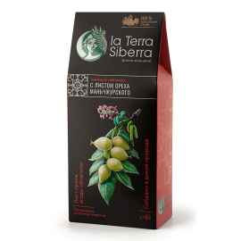 Чайный напиток со специями из серии 'La Terra Siberra' с листом ореха маньчжурского 60 гр., Цвет: черный, Размер: 8,5 x 19.3 x 4,7 см