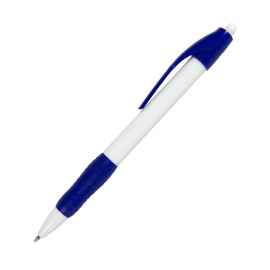 N4, ручка шариковая с грипом, белый/синий, пластик, Цвет: белый, синий