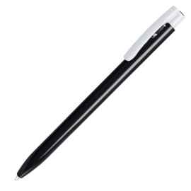 ELLE, ручка шариковая, черный/белый, пластик, Цвет: черный, белый