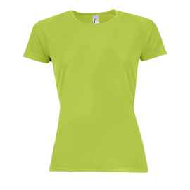 Футболка 'Sporty women', зеленое яблоко_L, 100% п/э, 140 г/м2, Цвет: зеленое яблоко, Размер: L