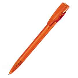 KIKI FROST, ручка шариковая, фростированный оранжевый, пластик, Цвет: оранжевый