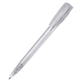 KIKI FROST, ручка шариковая, фростированный белый, пластик, Цвет: белый