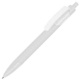 TRIS, ручка шариковая, белый, пластик, Цвет: белый